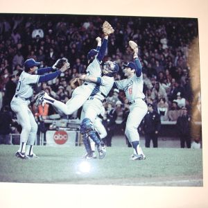 1981 Dodgers World Series Celebration (1) 10x8 Original Printed Photo