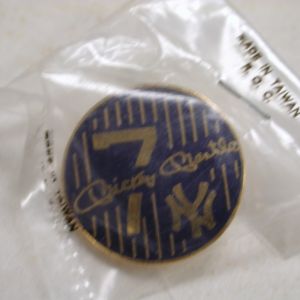 NEW YORK YANKEES Mickey Mantle #7 Baseball MLB  pin Limited Edition Sealed