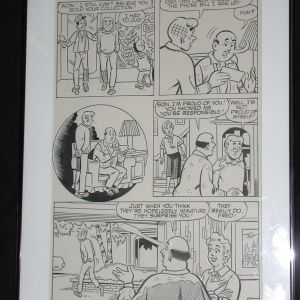 Archie Original art Selling Comic Book Collection to pay phone bill