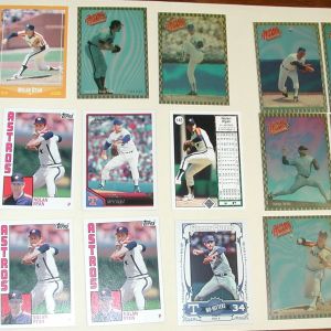MLB Nolan Ryan- Mixed Lot of 26- Whataburger, Topps, Upper Deck, Score