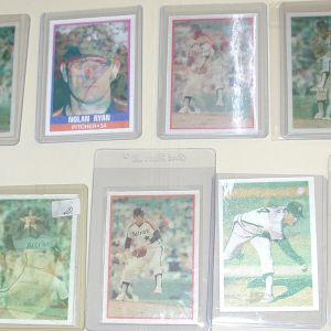 Sportflics- MLB Nolan Ryan -Mixed Lot of 9