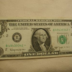 1963 Series B District New York Star Note Very Fine