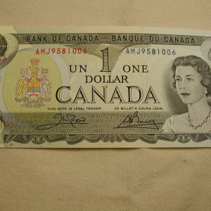1973 Canada One Dollar Uncirculated