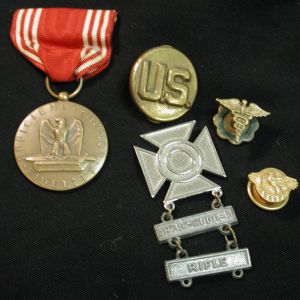 U.S. Military lot of 5  Honor Fidelity - Army Sharpshooter
