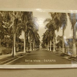 Bella Vista - Panama Photo Post Card 1940s 3 x 5