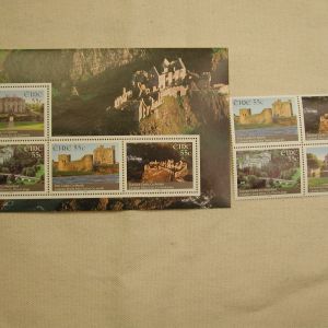 Ireland #1714 to 1717 amd 1717b Mint Never Hinged souvenir sheet