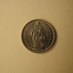 1968 Switzerland 2 Francs Uncirculated