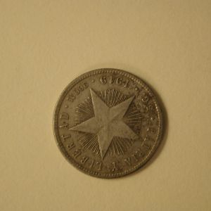 Cuba 20 Centavos Fine/Very Fine .900 Silver