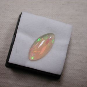 Precious Mezezo Opal Cabochon Marquise 21 x 11mm 4.01 ct