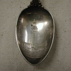 1901 Pan American Exposition World's Fair Electric Tower American Souvenir spoon