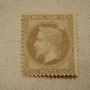 France #34A 1867 Napoleon No gum mint  LH