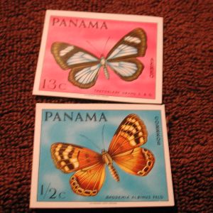 Panama #483-83E NH imperf Souvenir sheets 483F