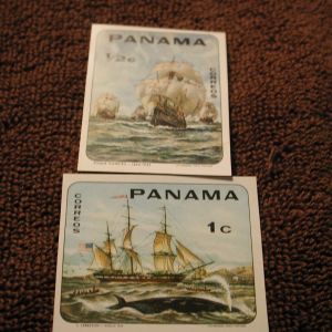 Panama #485 to 85E NH Imperf and 485F