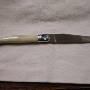 Laguiole Flatware Ivory Handle ABS Stainless Dinner Knife