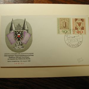 Germany August 22, 1959 F.D.C. CPL Cover