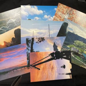 Complete Sets unused souvenir postcards China 1988/1992 w printed postage