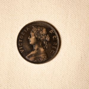 1896 Newfoundland Large Cent Very Fine