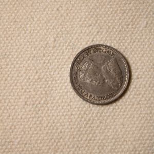 1920 Canada 5 Cent  About Uncirculated