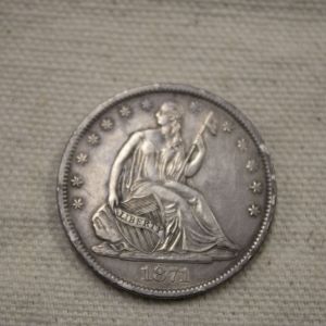 1871-S U.S Seated Liberty Half Dollar Extra Fine