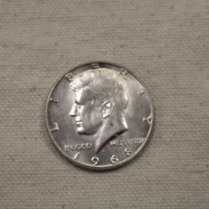 1968-D U.S Kennedy Half-Dollar double Die Reverse Uncirculated