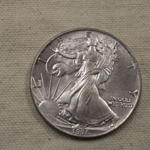 1991 U.S American Silver Eagle 1 Ounce .999 Gem Choice Unc