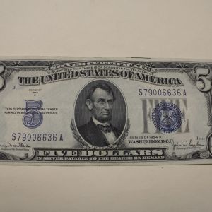 1934-D U.S Five Dollar Note Very Fine