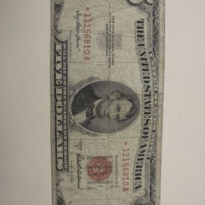 1953-A U.S Five Dollar Star Note Good