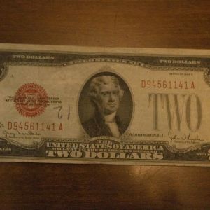 1928 U.S Two Dollar Note Good