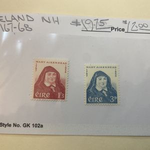 Ireland Stamp #167-68 NH