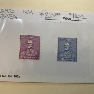 Ireland Stamp #153-154 NH