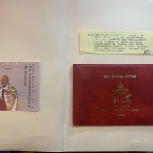 Pope John Paul II-The Golden Series- Visit to Brazil -12 Postcards 1991