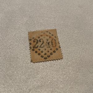 France Stamp #59 hand cancel