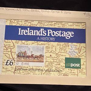 Ireland Stamp Booklet  #803a 804a 804b, 780b  Mint