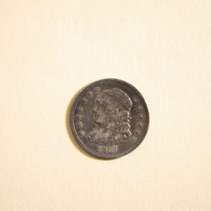 1837(LG 5) U.S Capped Bust Half-Dime VeryGood