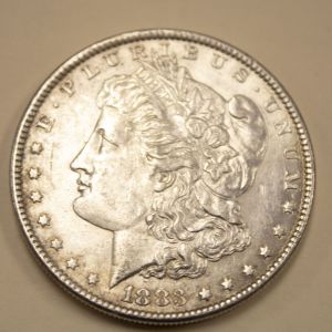 1883 U.S Morgan Silver Dollar Uncirculated