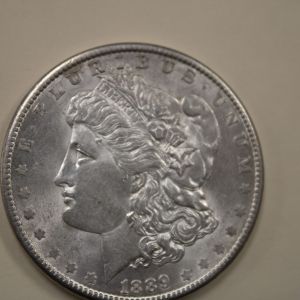 1889 U.S Morgan Silver Dollar Uncirculated