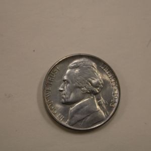1943-D U.S Five Cent Jefferson Nickel (Silver) Uncirculated