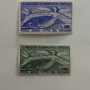 Vatican City -Stamps #C18-19 NH Mint