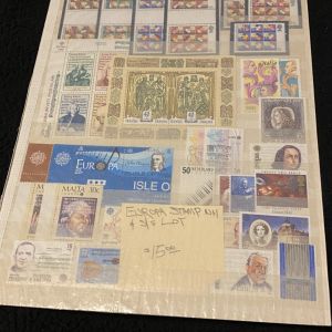 Europa - Stamp and S/S Lot NH