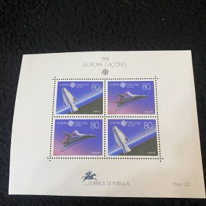 Portugal- Azors Mint  Europa s/s #395-6a