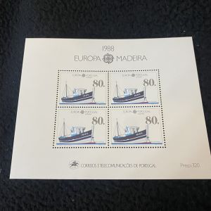 Portugal- Madeira Mint NH Europa s/s #166-67a