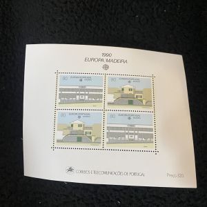 1996 Portugal- Madeira Europa Mint NH  s/s #137-38a