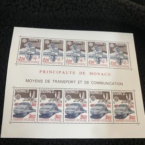 1988- Monaco - Europa Mint NH Mini Sheet Mint NH #1624a