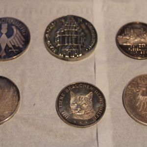 Germany 1976-1978 Mixed Lot of Silver commemorative medals
