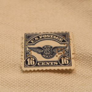 #C5 1923 16c Air Service Emblem, Dark Blue Used