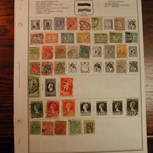 Netherlands Stamps Mounted Collection dated from 1880-1990 over 300 stamps