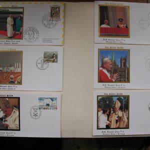 Pope John Paul II-The Golden Series-Trip to Germany -12 Covers-1987