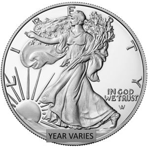 Silver American Eagle - BU (Year Varies)