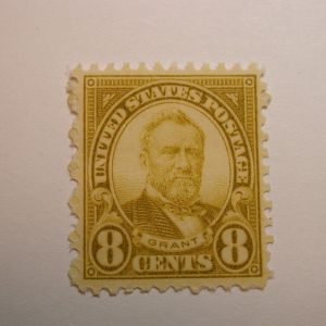 US Scott 560 Grant 8 Cent Stamp 1923 NH Perf 11