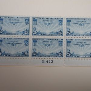 US Scott #C20 – 25c China Clipper Over the Pacific Transpacific Issues #21473 /NH Dist. Gum